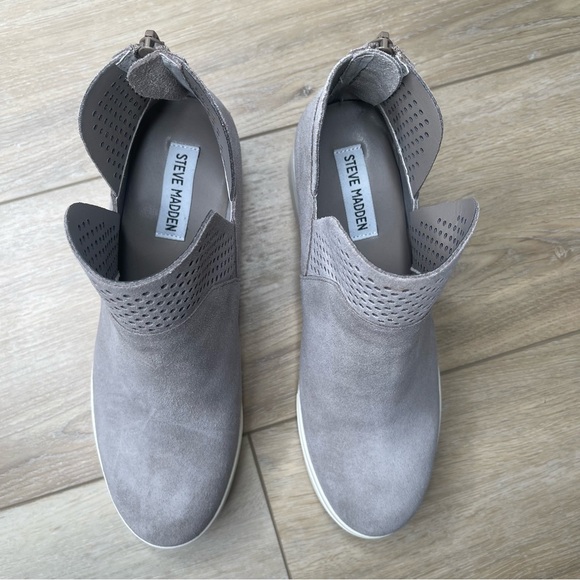 NEW Steve Madden Winnie Sneaker Platform Bootie - Picture 4 of 6